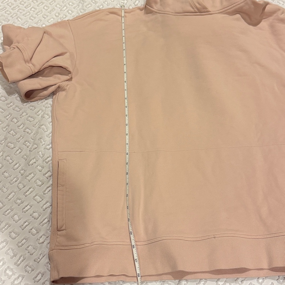 Lululemon  Washed Pale Pink oversized Hooded Sweatshirt XL - Picture 7 of 7
